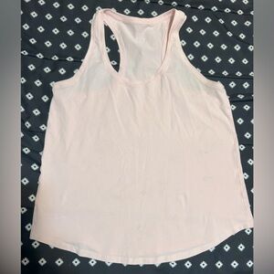 🔥Lululemon Light pink razorback tank top-size 8/10